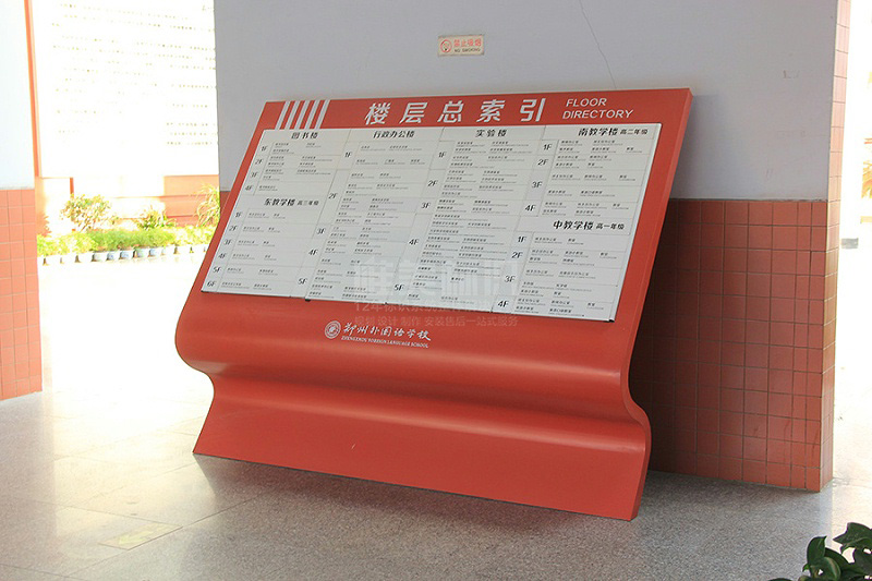 室內(nèi)索引標(biāo)識牌設(shè)計制作